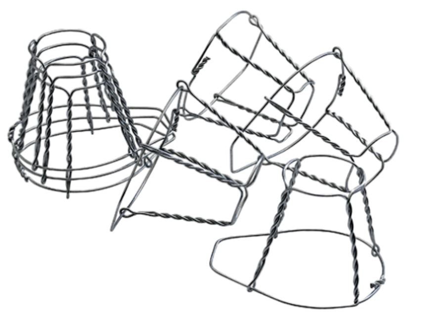 Acquista gabbiette fermatappo con capsula metallica cappellotto per tappi  pz.50 zinco/nera su Opiros